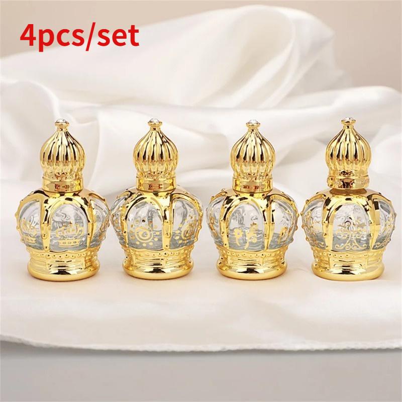 Luxury Skincare Oil - 4 Buah/Set Botol Rol Minyak Esensial