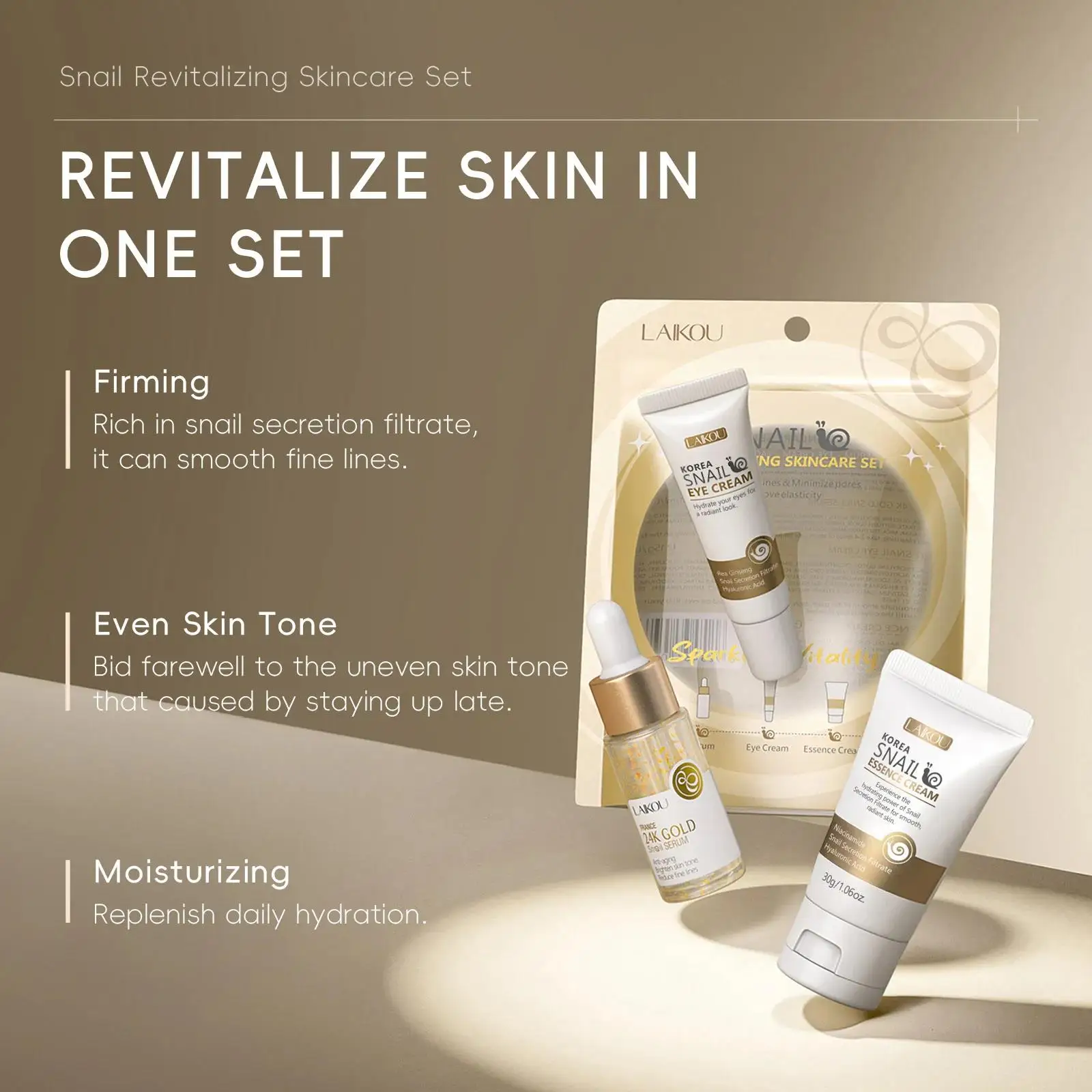 Serum Perawatan Kulit Emas 24K - Luxury Skincare Serum ulasan dan harga