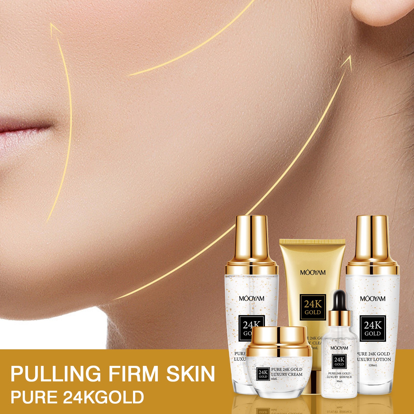 Perawatan Kulit 24K Gold LUXUR - Luxury Skincare Moisturizer ulasan dan harga