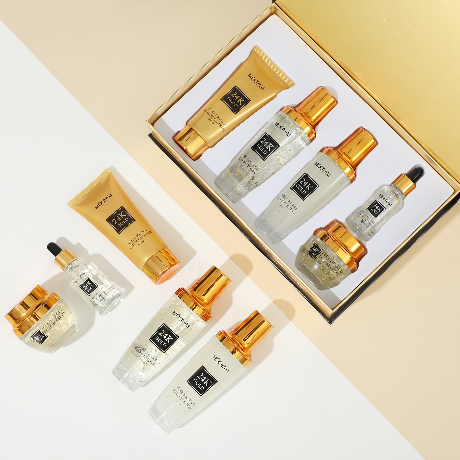 Perawatan Kulit 24K Gold LUXUR - Luxury Skincare Moisturizer ulasan dan harga