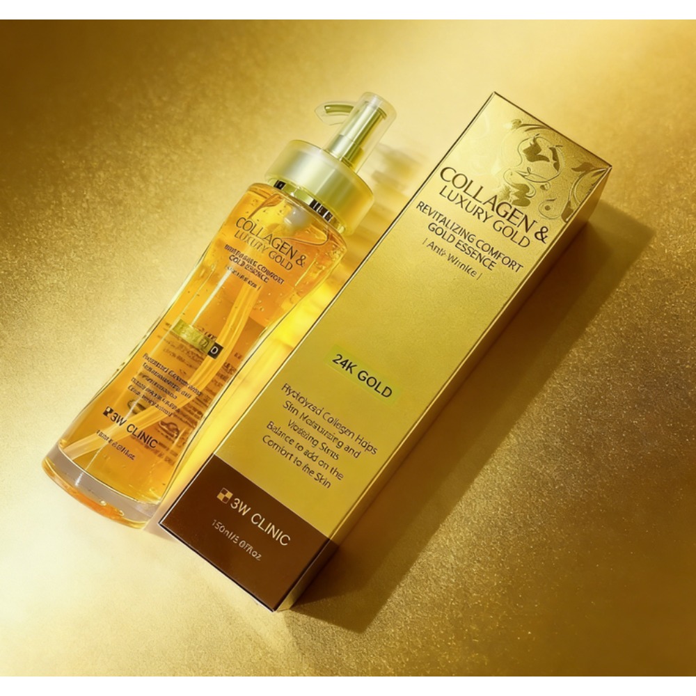 3WCLINIC Kolagen & Luxury Gold - Luxury Skincare Serum ulasan dan harga