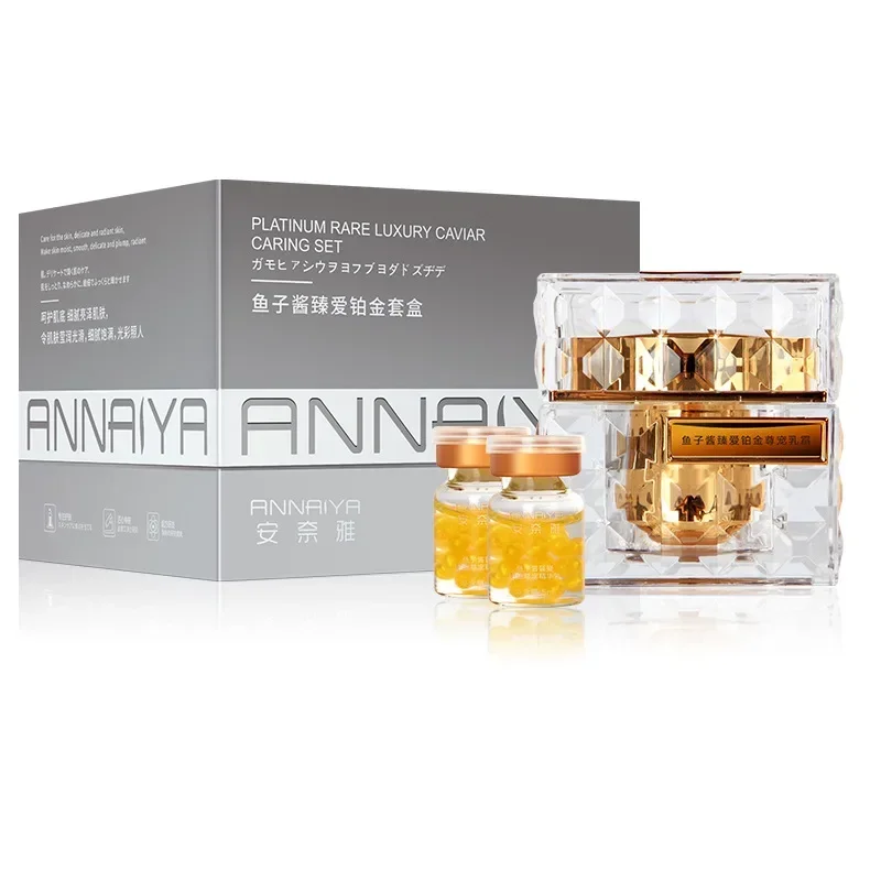 Set Perawatan Kaviar Mewah Lan - Luxury Skincare Moisturizer ulasan dan harga