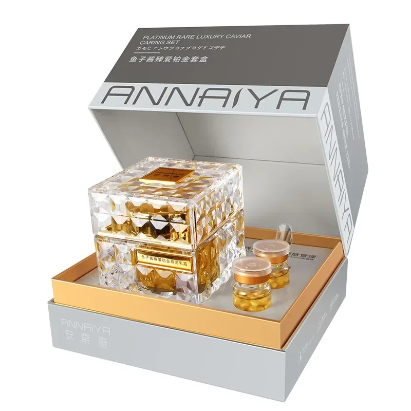 Set Perawatan Kaviar Mewah Lan - Luxury Skincare Moisturizer ulasan dan harga