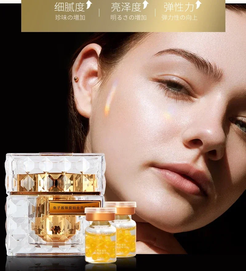 Set Perawatan Kaviar Mewah Lan - Luxury Skincare Moisturizer ulasan dan harga